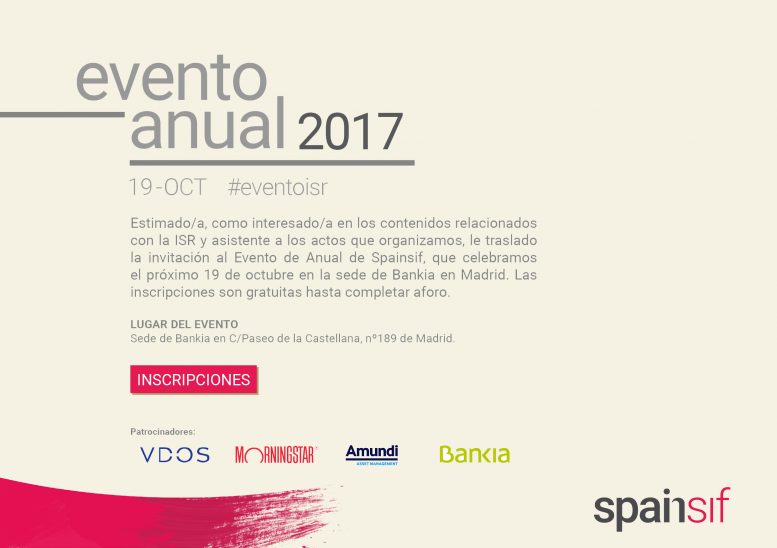 invitación evento anual Spainsif 1