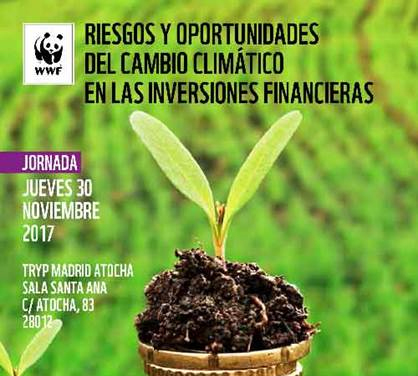 evento de WWF sobre cambio climático e inversiones financieras