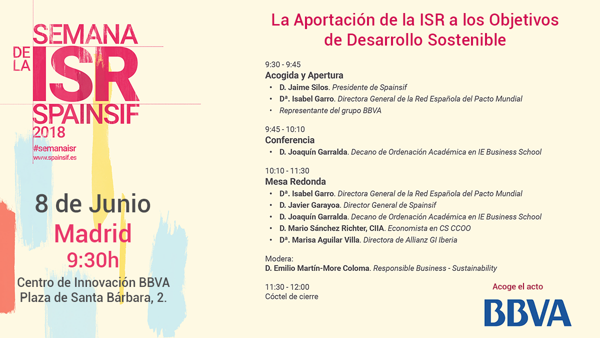 Acto de cierre de la semana ISR