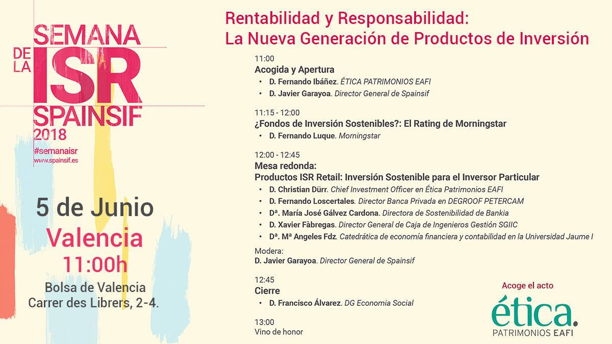 Semana de la ISR: Evento de Valencia