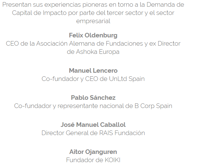 La Demanda de Capital de Impacto