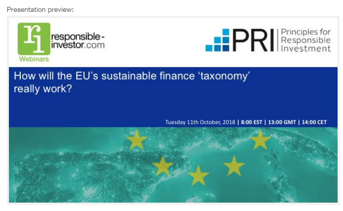 How will the EU’s sustainable finance 'taxonomy' really work?