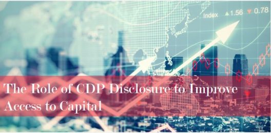 El papel del CDP Disclosure para mejorar el acceso al capital