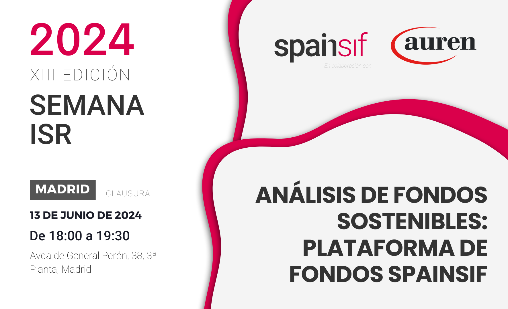 Semana ISR 2024: Análisis de fondos sostenibles. Plataforma de fondos Spainsif