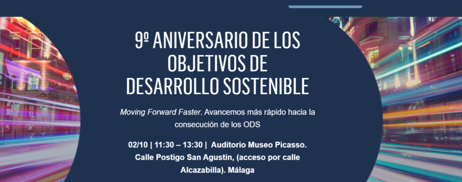 Evento celebración 9 aniversario de los ODS