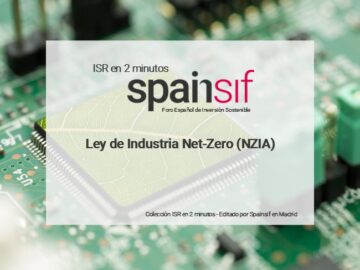 ISR en dos minutos: Ley de Industria Net-Zero (NZIA)