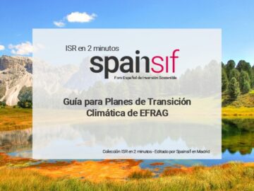ISR en dos minutos: Guía para Planes de Transición Climática de EFRAG