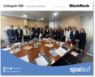 Coloquio ISR Spainsif en colaboración con BlackRock: Transición Climática