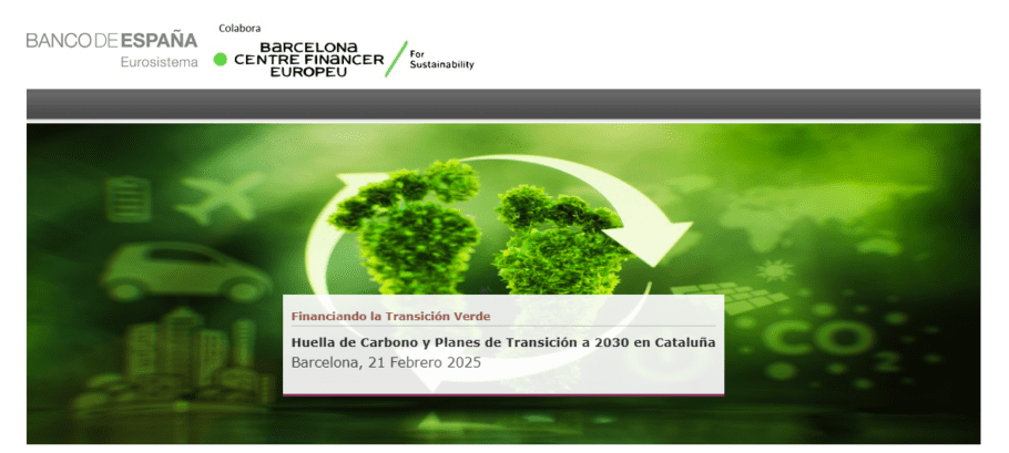 Imagen del evento Huella de Carbono y Planes de Transición a 2030 en Cataluña