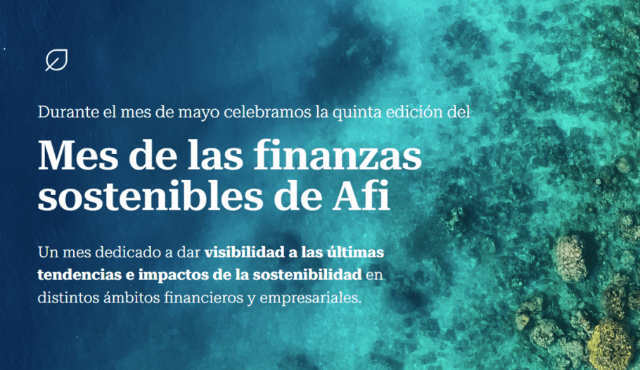 Mes de las Finanzas Sostenibles de Afi