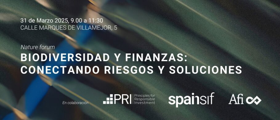 Evento ISR Biodiversidad y Finanzas