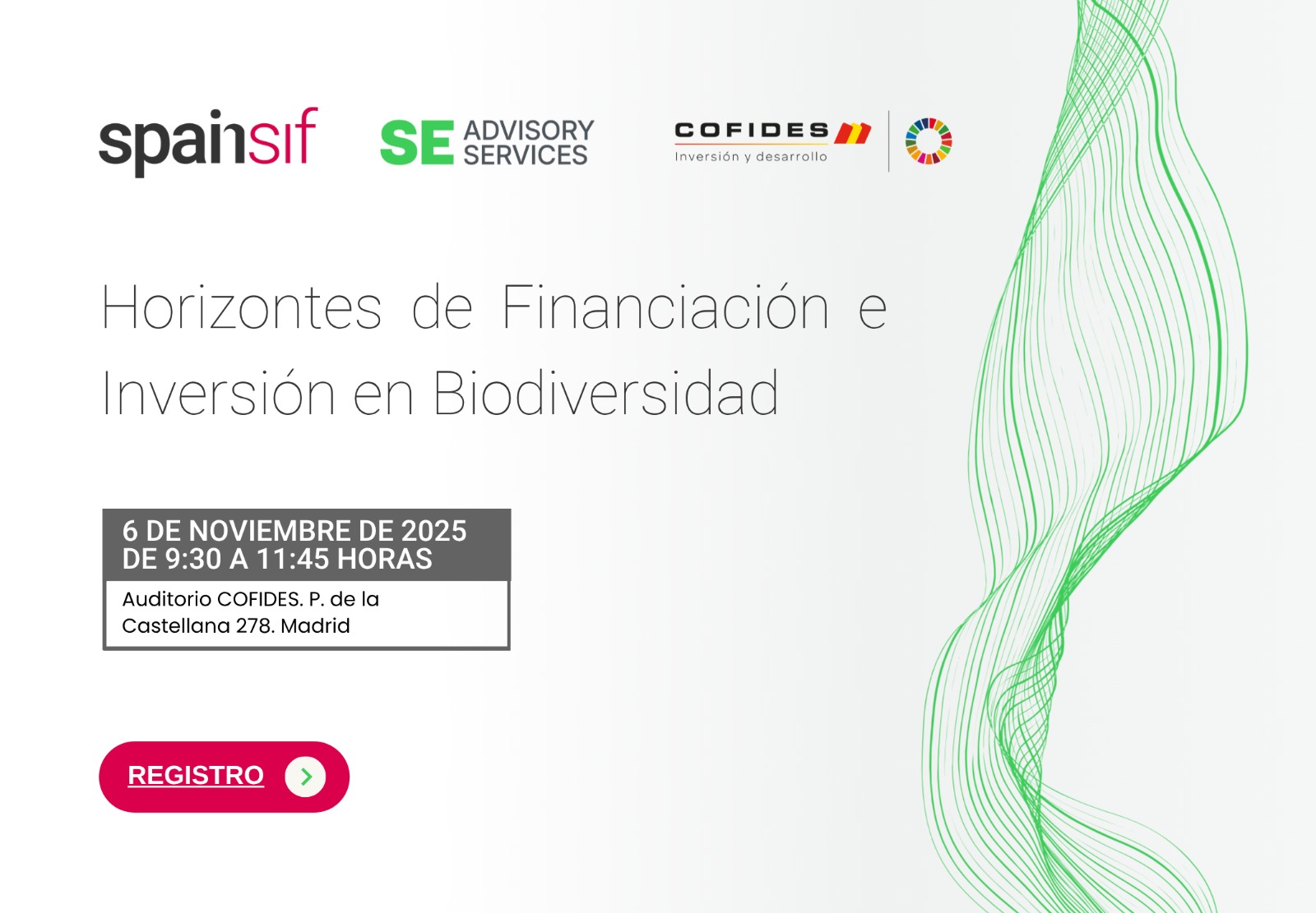 Encuentro ISR: Horizontes de Financiación e Inversión en Biodiversidad