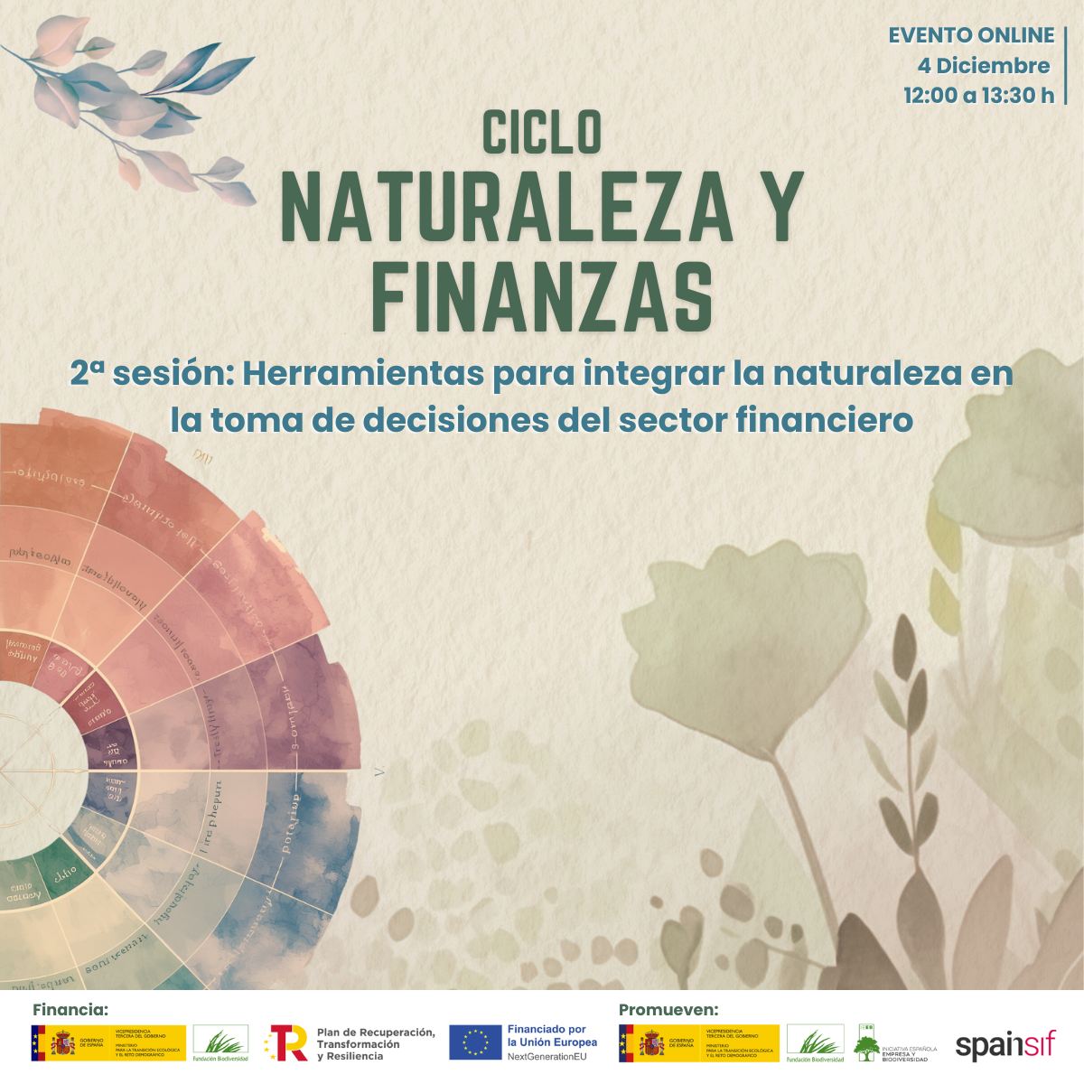 Webinar Spainsif & IEEB: Ciclo Naturaleza y Finanzas