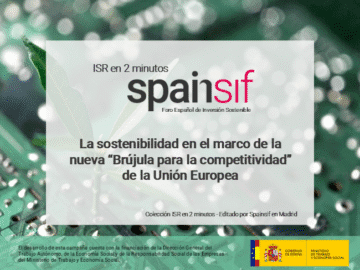 ISR en dos minutos: La sostenibilidad en el marco de la nueva “Brújula para la competitividad” de la Unión Europea