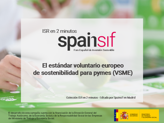 ISR en 2 minutos: El estándar voluntario europeo de reporting  de sostenibilidad para pymes (VSME)