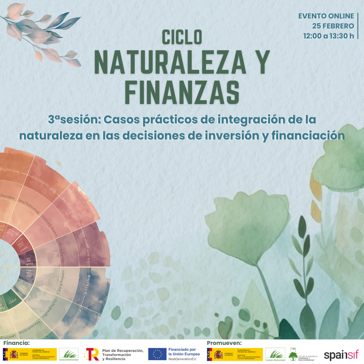 Webinar Spainsif & IEEB: Ciclo Naturaleza y Finanzas