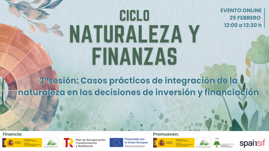 Banner Ciclo «Naturaleza y Finanzas»: Sesión 3